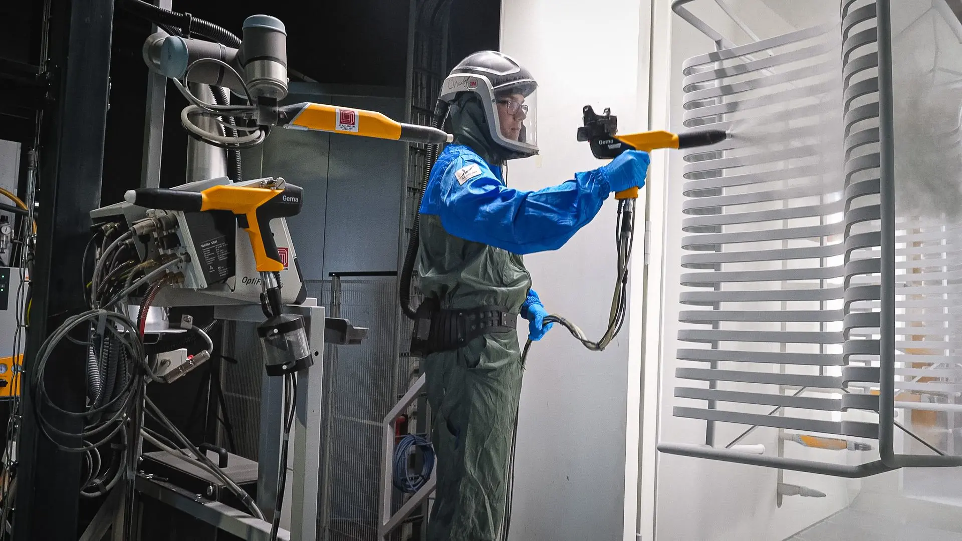 Nordbo Mimic automates ppowder coating